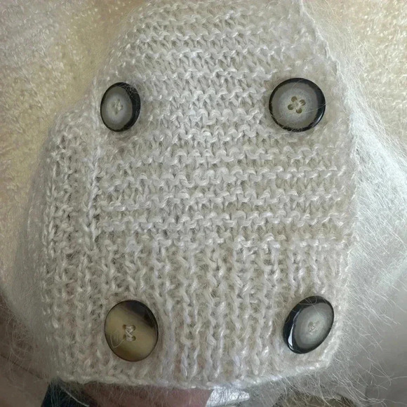 Vintage Ellen Tracy Vest Mohair Blend Size M - Picture 4 of 4